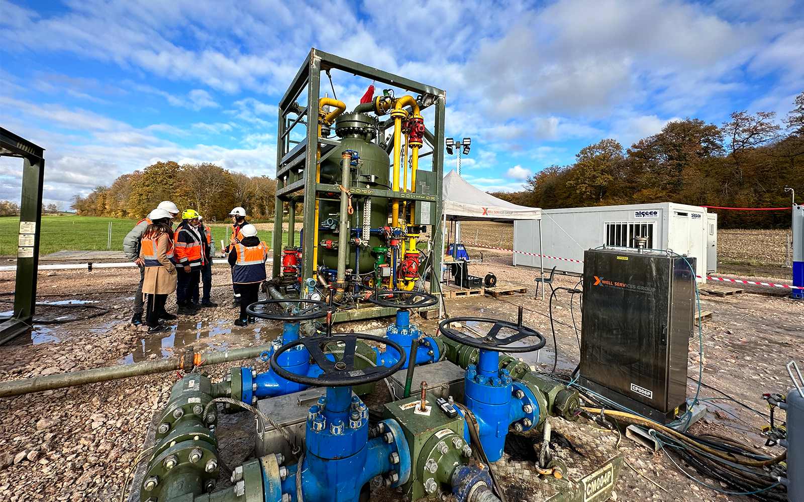 Test de puits - Avant-Monts franc-comtois